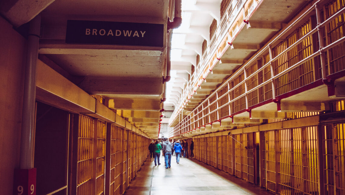 Alcatraz San Francisco, l'intérieur de la prison