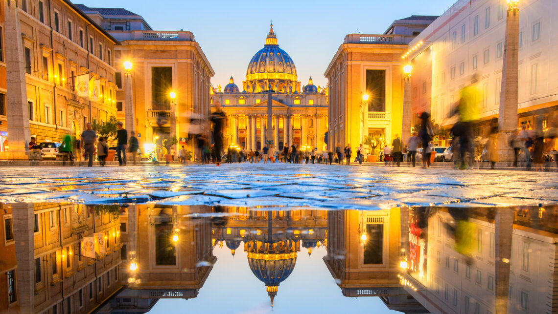 La basilique St Pierre de Rome