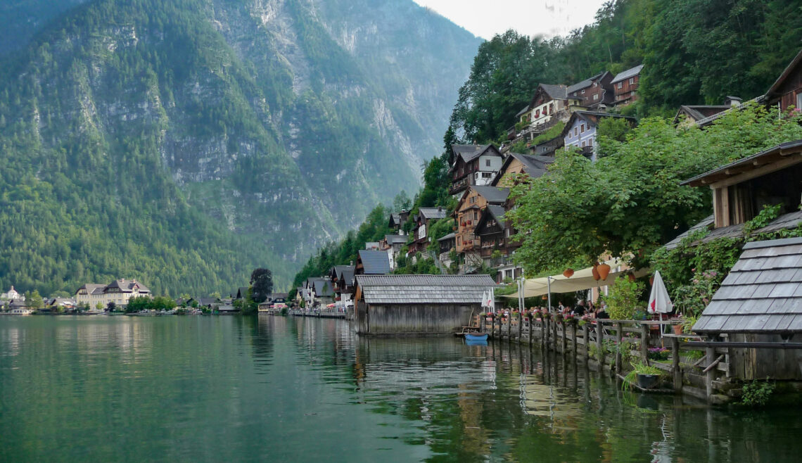 photo ville Hallstatt en Autriche